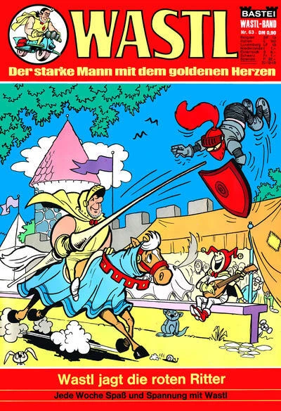 Cover of Wastl jagt die roten Ritter