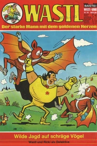 Wilde Jagd auf schräge Vogel