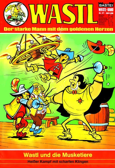 Cover of Wastl und die Musketiere