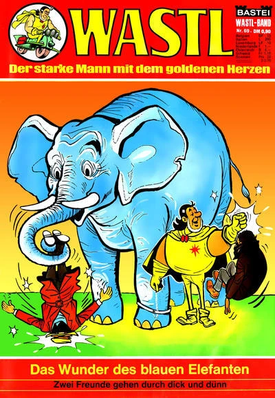 Cover of Das Wunder des blauen Elefanten