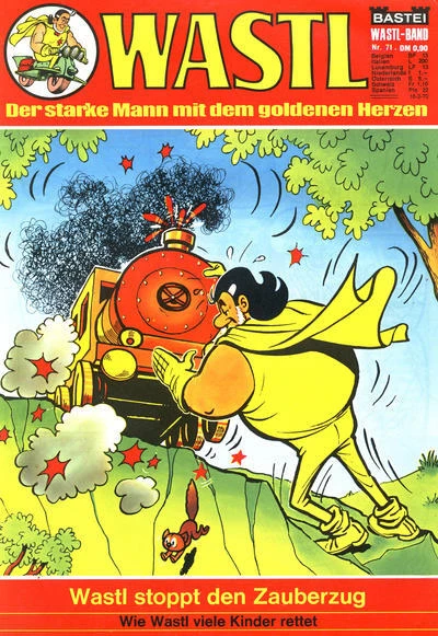 Cover of Wastl stoppt den Zauberzug