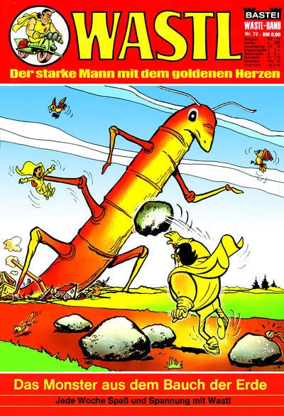 Cover of Das Monster aus dem Bauch der Erde
