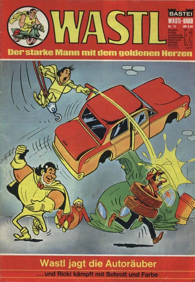 Cover of Wastl jagt die Autorauber