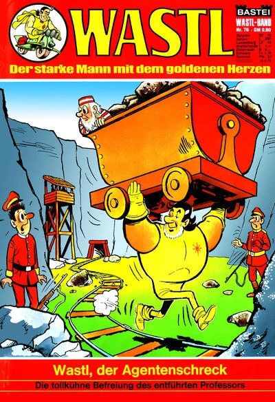 Cover of Wastl, der Agentenschreck
