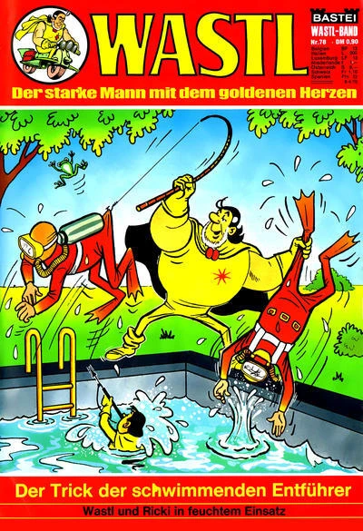 Cover of Der Trick der schwimmenden Entfuhrer