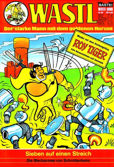 Cover of Sieben auf einen Streich