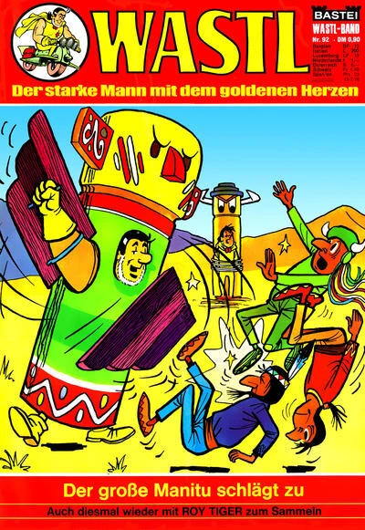 Cover of Der grosse Manitu schlagt zu