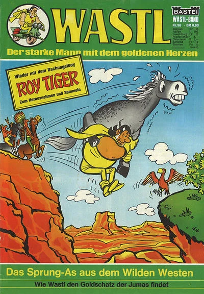 Cover of Das Sprung-As aus dem Wilden Westen