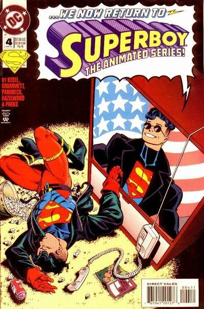 Cover of ...We Now Return to Superboy the Animated Series