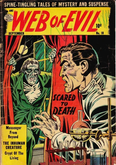 Cover of Scared to Death