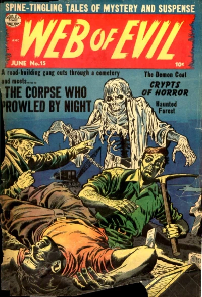 Cover of The Corpse Who Prowled by Night