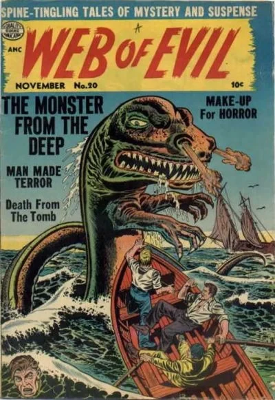 Cover of The Monster From the Deep