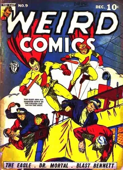 Cover of Weird Comics