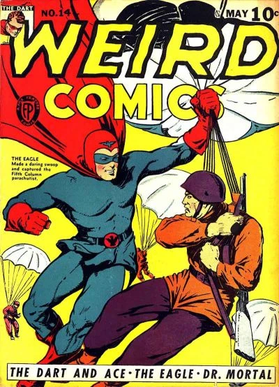 Cover of Weird Comics