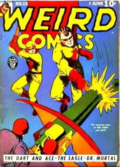 Cover of Weird Comics