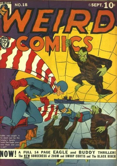 Cover of Weird Comics
