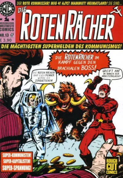 Cover of Die Roten Rächer in "Im Land des Grauens"