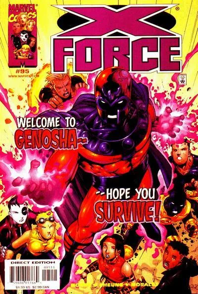Cover of Welcome to Genosha-Hope You Survive !