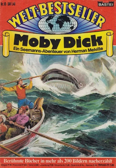 Cover of Moby Dick