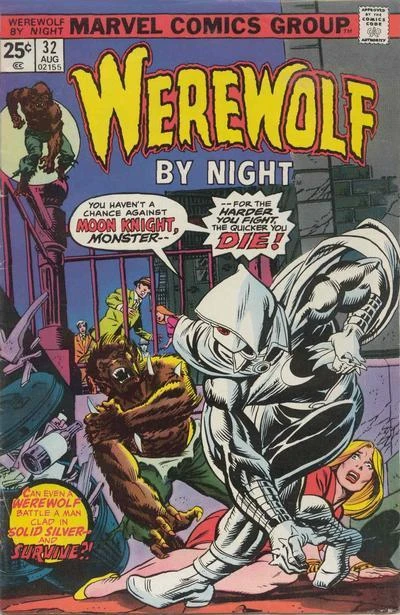 Cover of The Stalker called Moon Knight