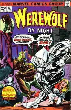 Cover of The Stalker called Moon Knight