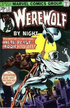 Cover of Wolf-Beast vs. Moon Knight
