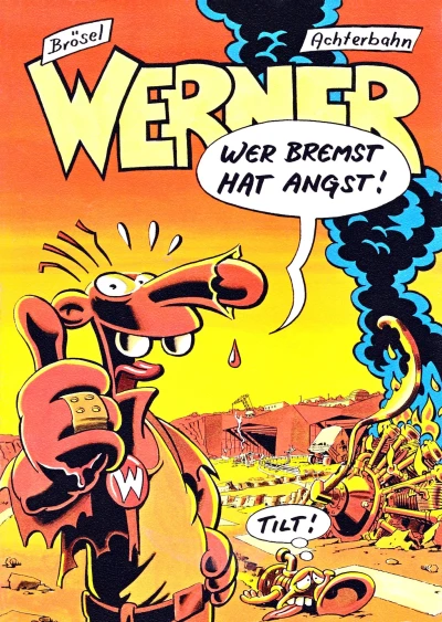 Cover of Wer bremst hat Angst!