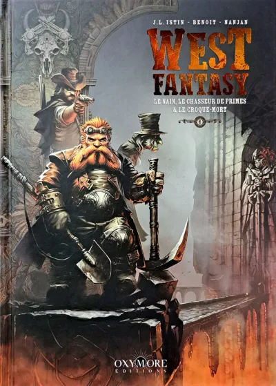 Cover of Le nain, le chasseur de prime et le croque-mort