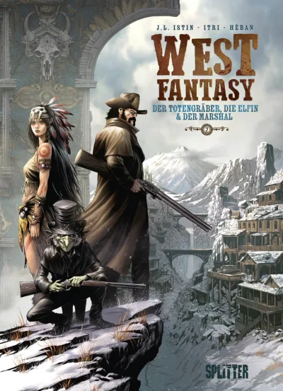 Cover of Der Totengräber, die Elfin & der Marshal