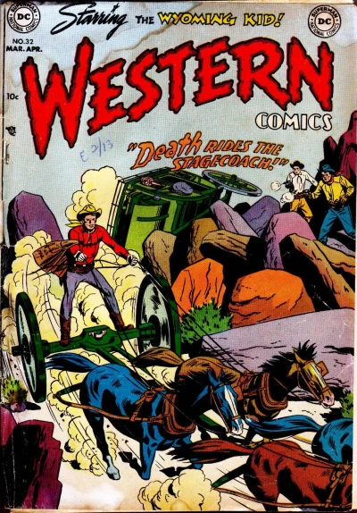 Cover of Death Rides the Stagecoach!