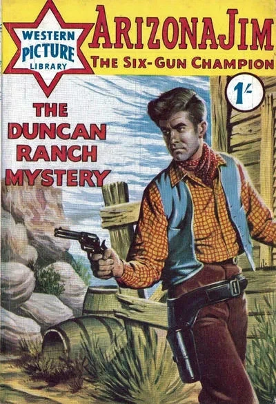 Cover of Arizona Jim The Six-Gun Champion: The Duncan Ranch Mystery