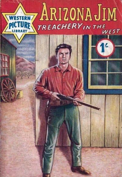 Cover of Arizona Jim: Treachery in the West