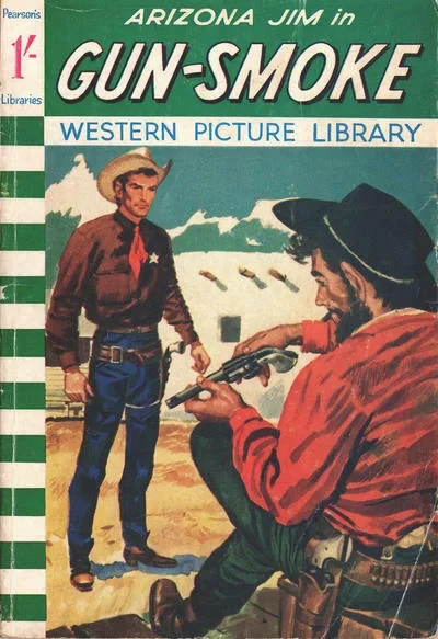 Cover of Arizona Jim in Gun-Smoke