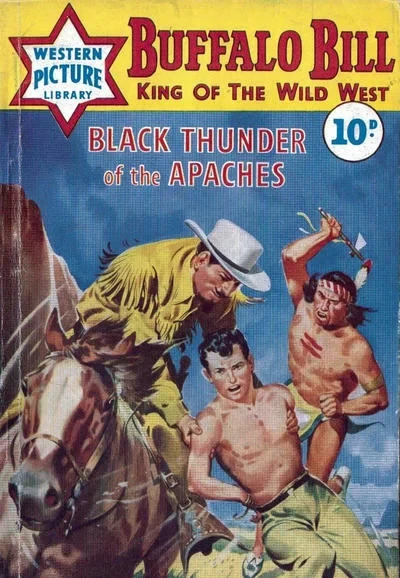 Cover of Buffalo Bill King of the Wild West: Black Thunder of the Apaches