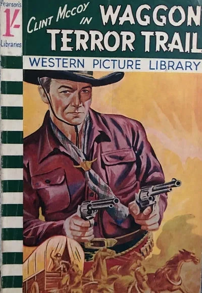 Cover of Clint McCoy in Waggon Terror Trail
