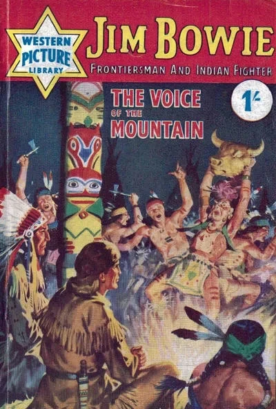 Cover of Jim Bowie Frontiersman and Indian Fighter: The Voice of the Mountain