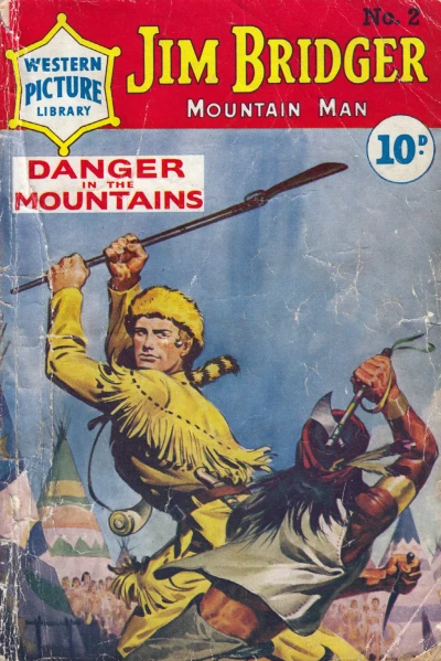 Cover of Jim Bridger Mountain Man: Danger In the Mountains