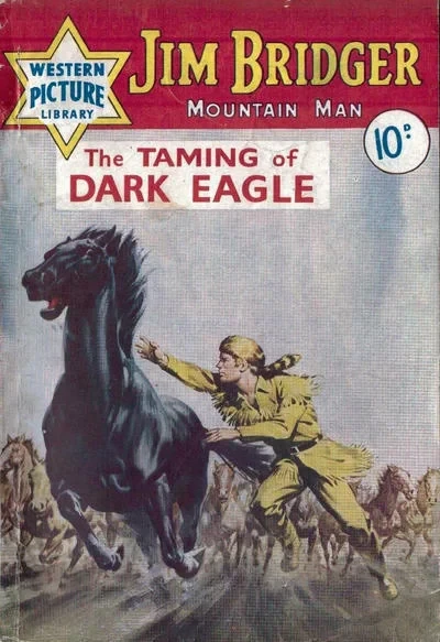 Cover of Jim Bridger Mountain Man: The Taming of Dark Eagle