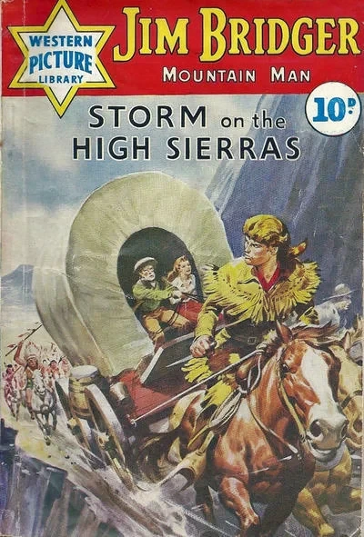 Cover of Jim Bridger Mountain Man: Storm on the High Sierras