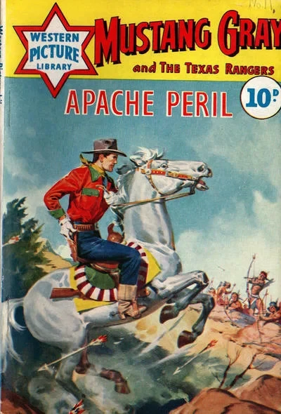 Cover of Mustang Gray and the Texas Rangers: Apache Peril