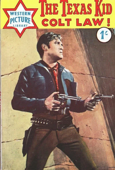 Cover of The Texas Kid Colt Law!
