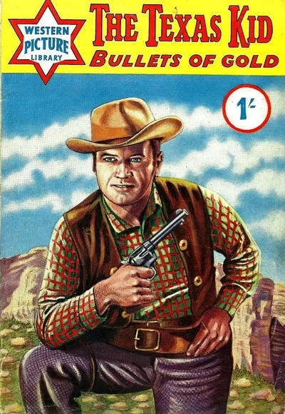 Cover of The Texas Kid: Bullets of Gold