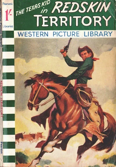 Cover of The Texas Kid in Redskin Territory