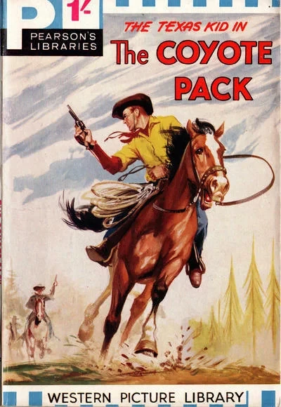 Cover of The Texas Kid in The Coyote Pack