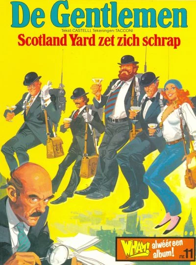 Cover of De Gentlemen: Scotland Yard zet zich schrap