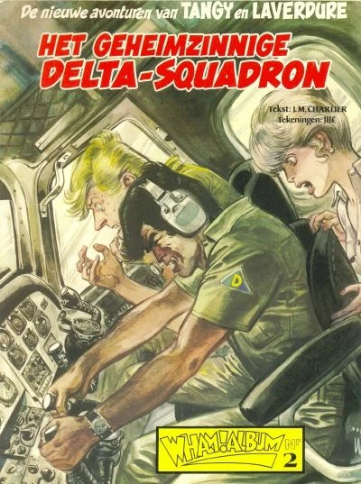 Cover of Tangy en Laverdure: Het geheimzinnige Delta-Squadron