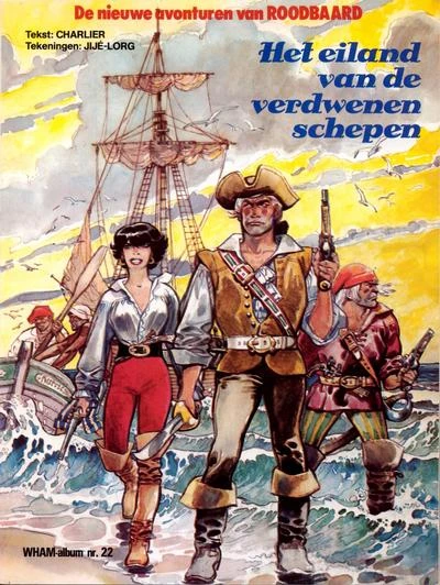 Cover of Roodbaard: Het eiland van de verdwenen schepen