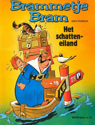 Cover of Brammetje Bram: Het schatteneiland