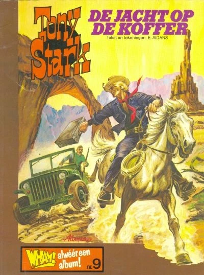 Cover of Tony Stark: De jacht op de koffer