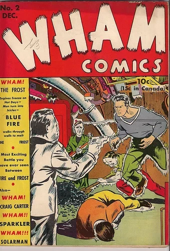 Cover of "Blue Fire is a real figure of mystery to the world..."